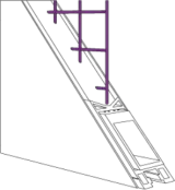 Door core construction illustration