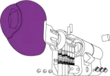 Door guarantee shield illustration