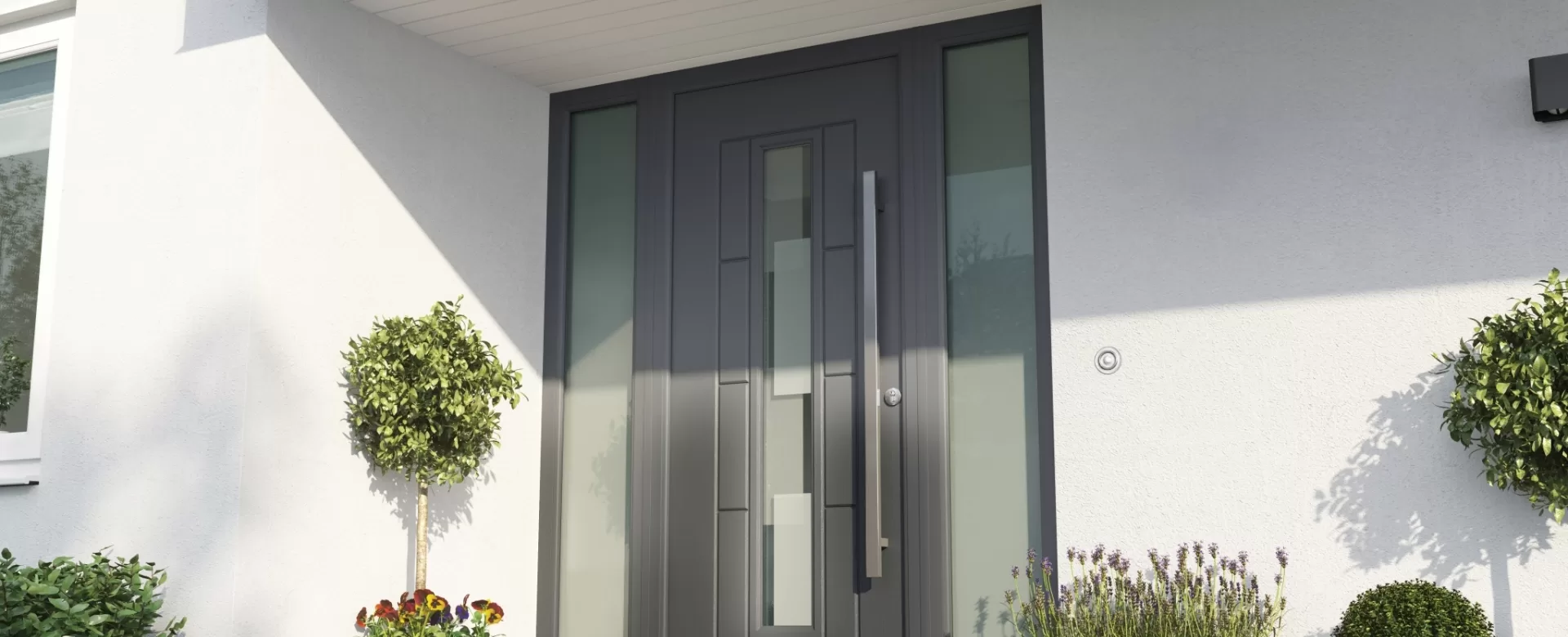 Anthracite Vermont composite door installation