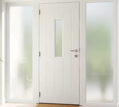 Aspen style composite door