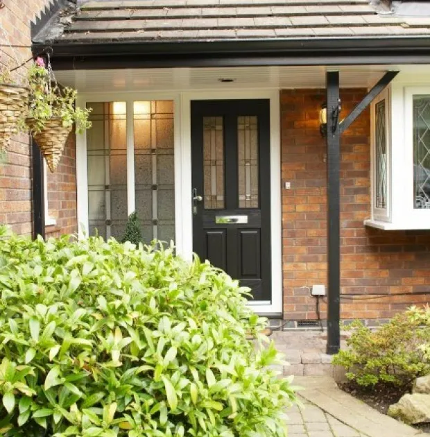 Composite door designed with the Build a Door tool